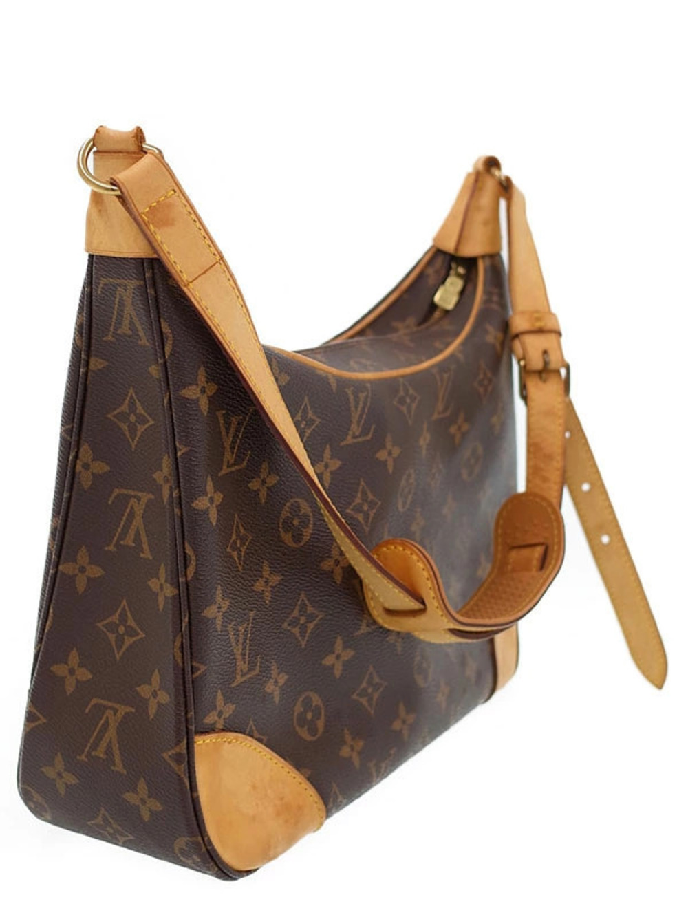 Louis Vuitton Monogram Bag Shoulder Boulogne Brown